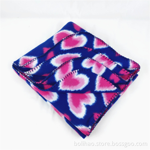Best Quality Customized Size and Logos Blanket Fleece Blanket Fleece Stock